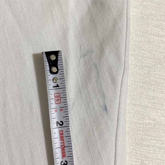 DL1961 Women's Patti Straight High Rise Vintage Ankle White Jeans Size 24W - Picture 13 of 15